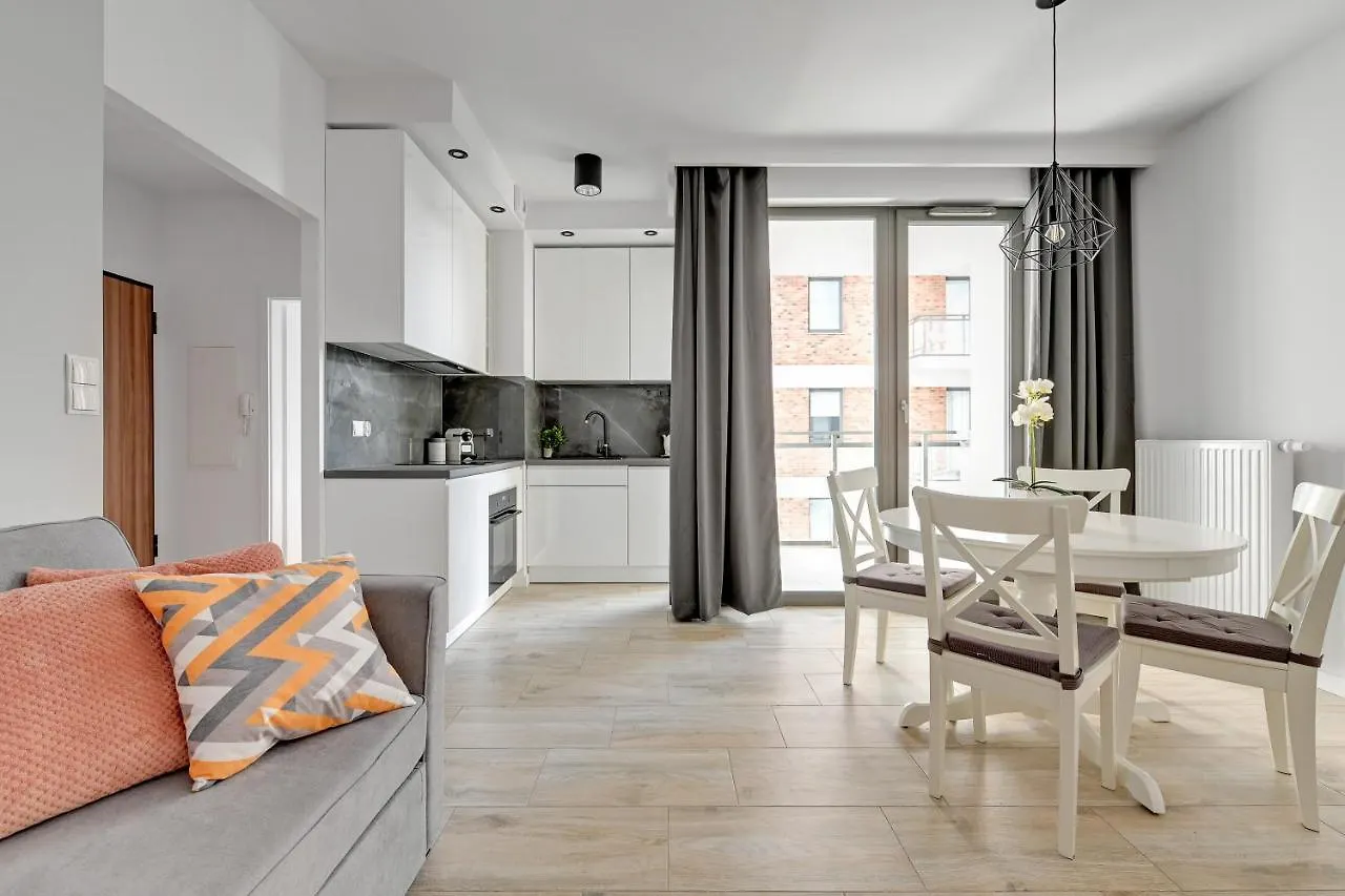 Blue Mandarin Garden Gates Apartment Gdansk