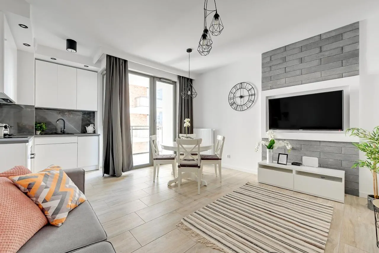 Blue Mandarin Garden Gates Apartment Gdansk